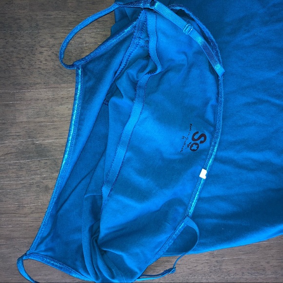 Blue SO Spaghetti Strap Cami Top - Picture 5 of 5